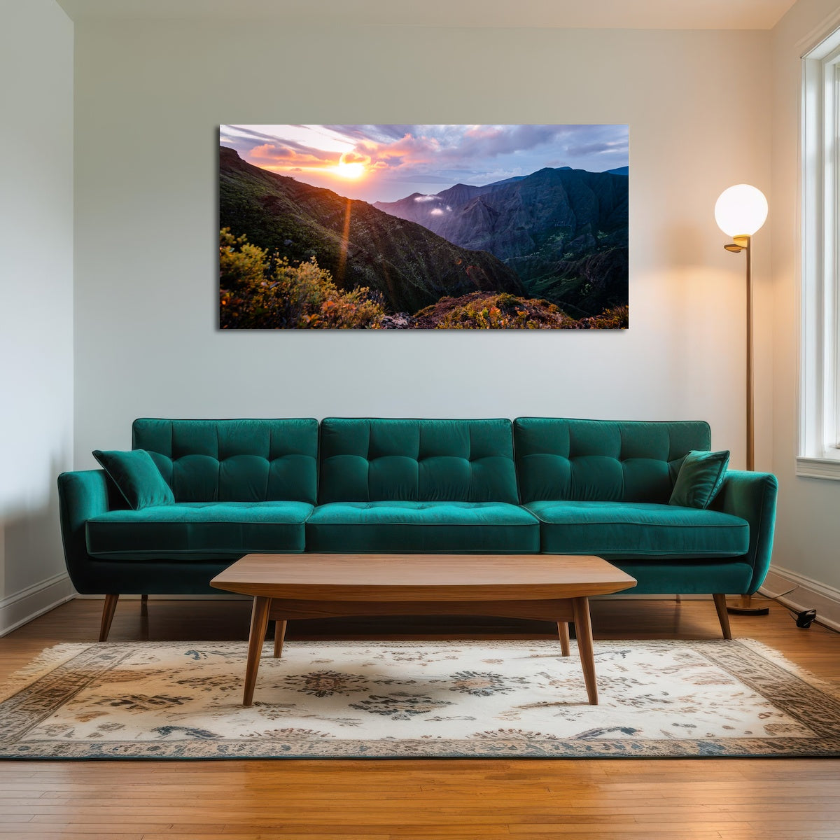 AUTO-MOCKUP ROOM | Valley Sunset