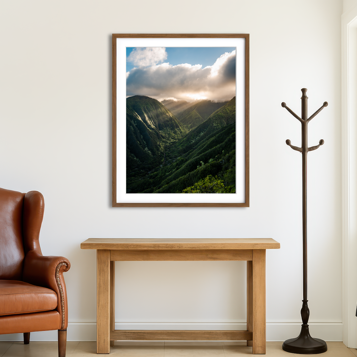 AUTO-MOCKUP ROOM | Valley of Light Wall Art