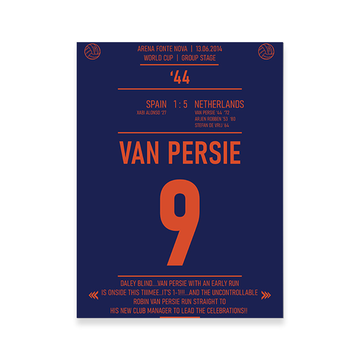 Van Persie Wall Art