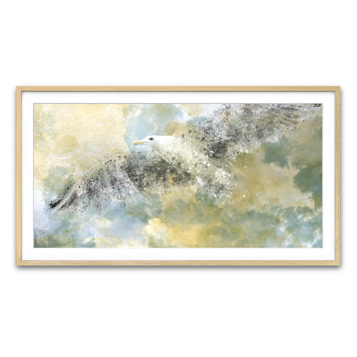 Framed Print 2x1 Natural