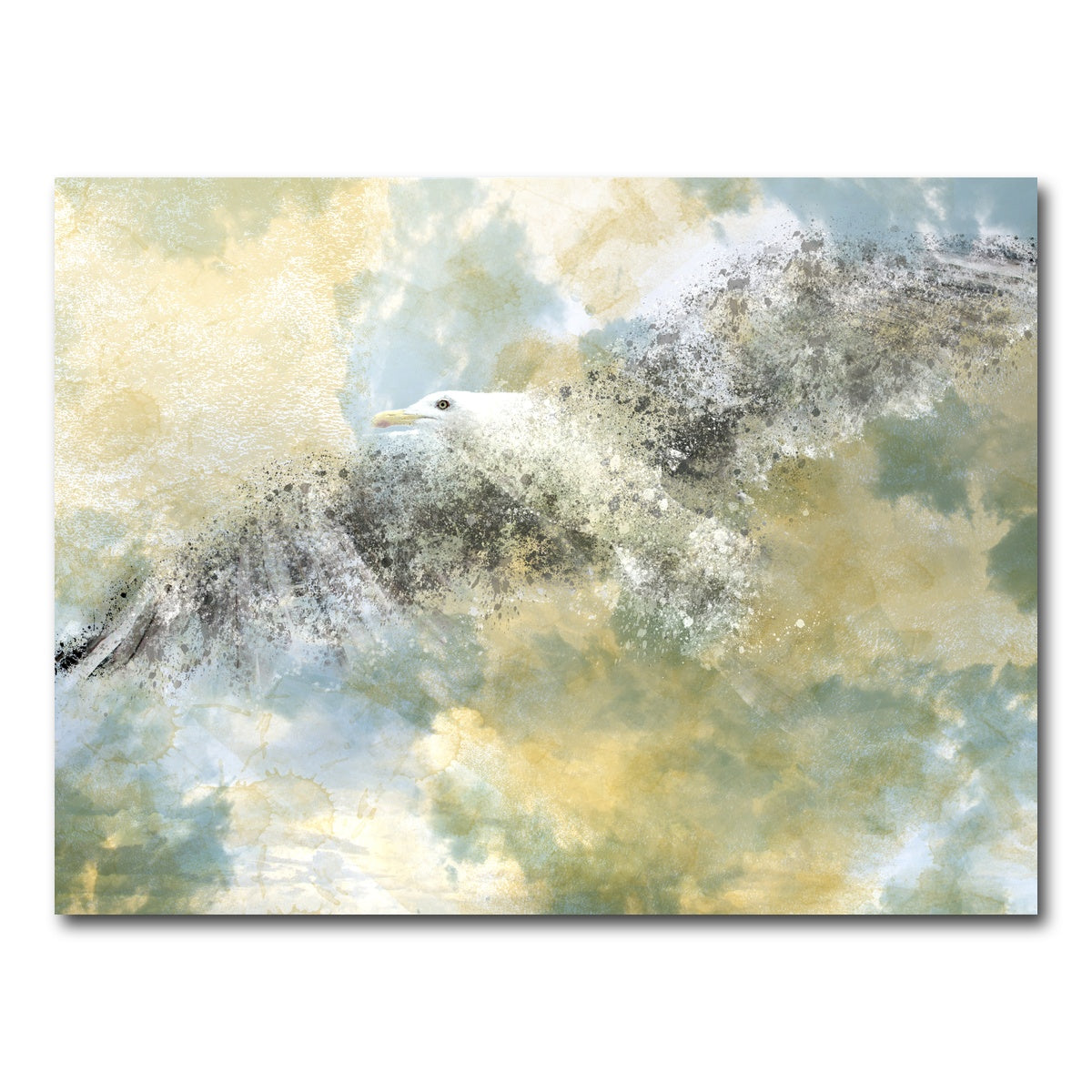 AUTO-MOCKUP WHITE | Vanishing Seagull | 1 Piece | Gallery Wrap Canvas | group=4x3