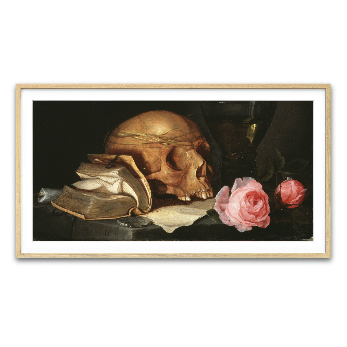 Framed Print 2x1 Natural