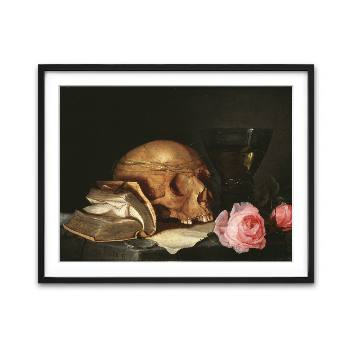 Framed Print 4x3 Black