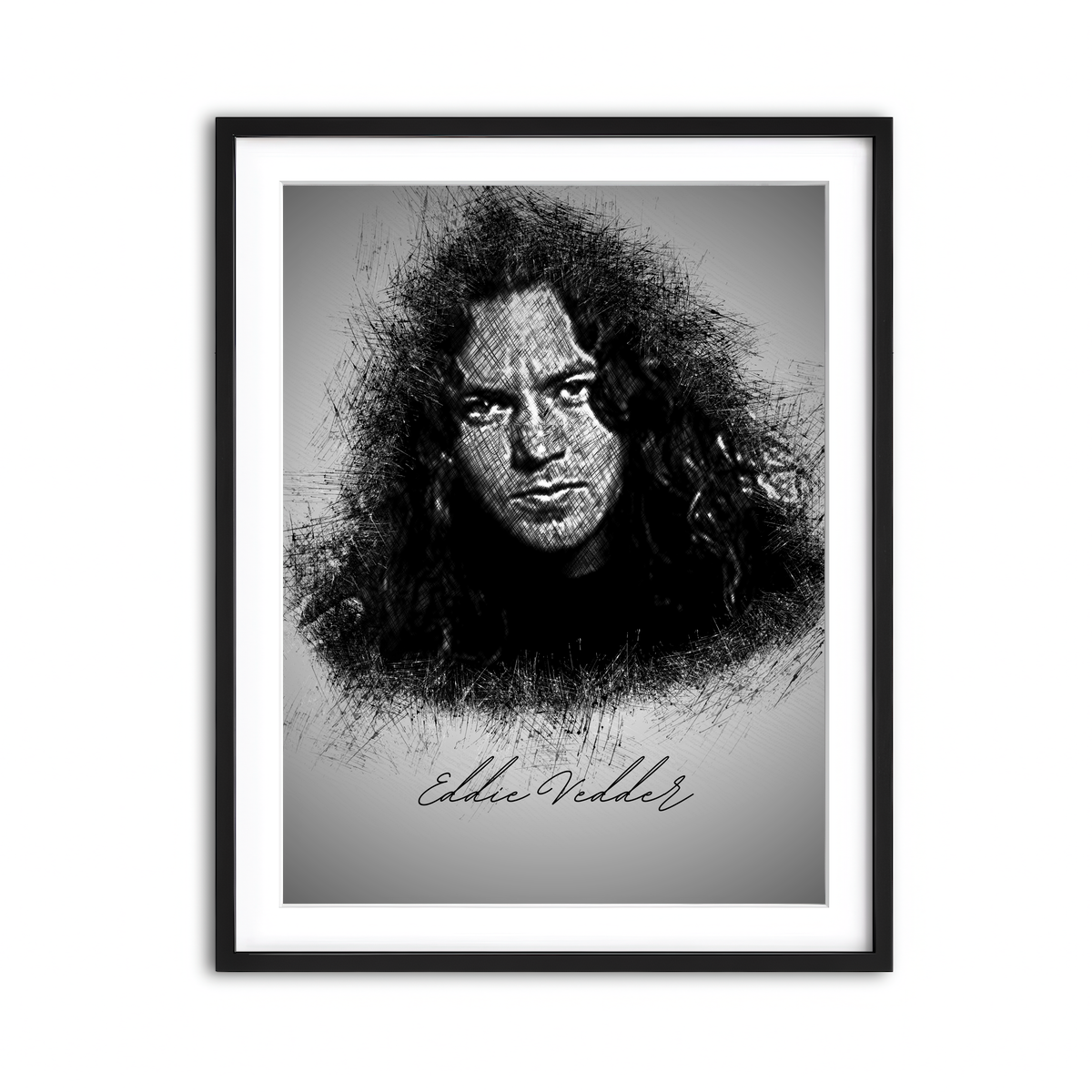 Framed Print 3x4 Black