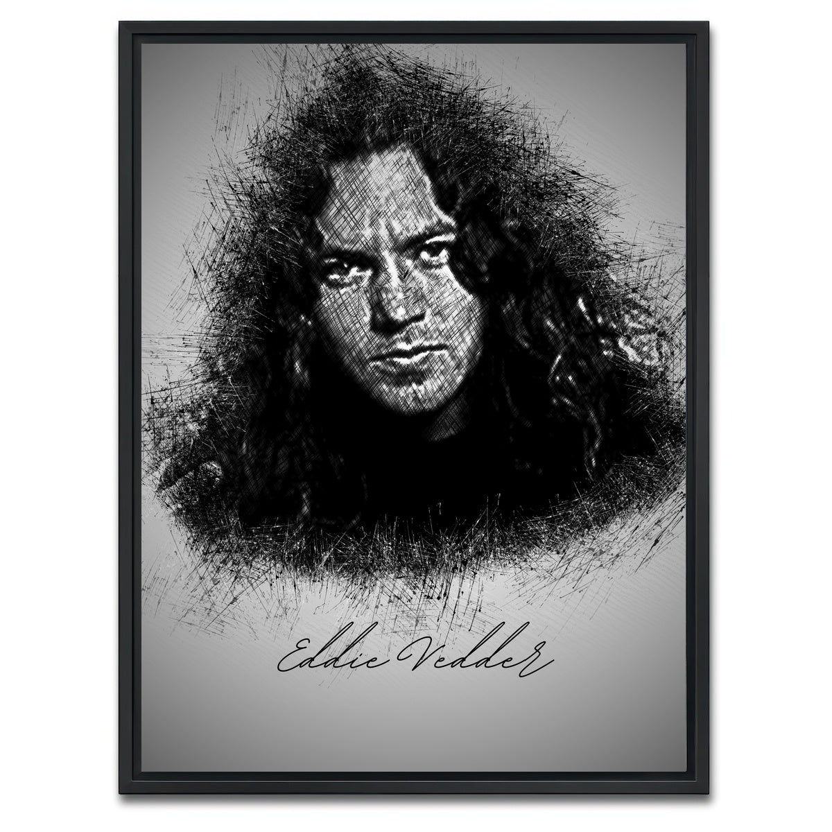 AUTO-MOCKUP WHITE | Vedder | 1 Piece | Black Framed Canvas | group=3x4