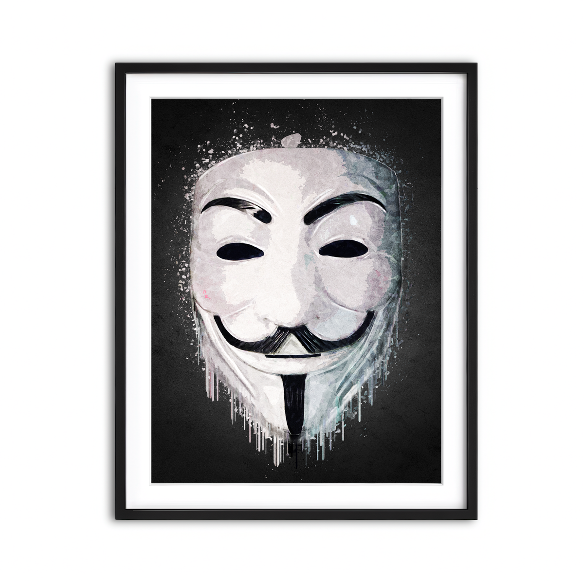 Framed Print 3x4 Black