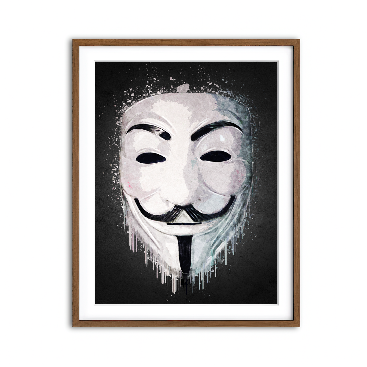 Framed Print 3x4 Walnut