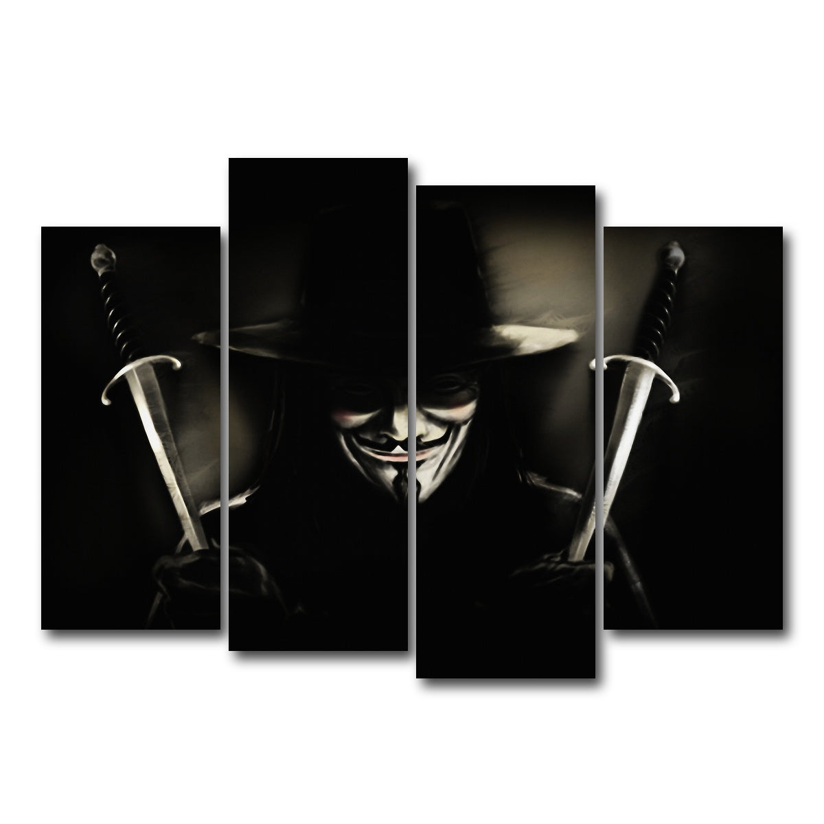 AUTO-MOCKUP WHITE | Vendetta | 4 Piece | Gallery Wrap Canvas | group=4_normal