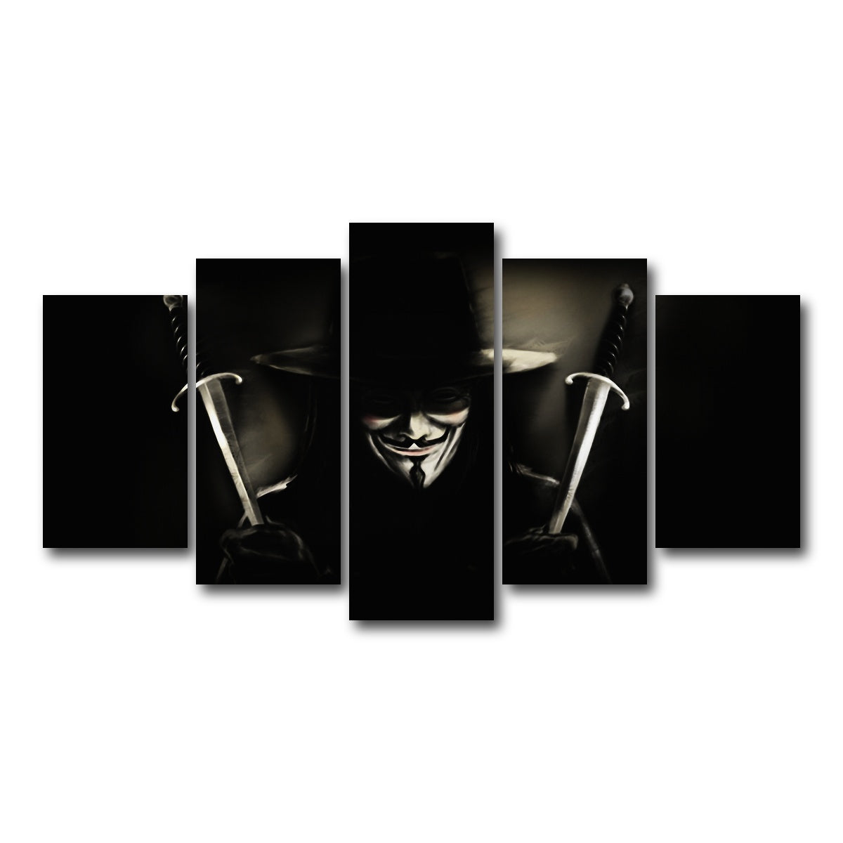 AUTO-MOCKUP WHITE | Vendetta | 5 Piece | Gallery Wrap Canvas | group=5_normal