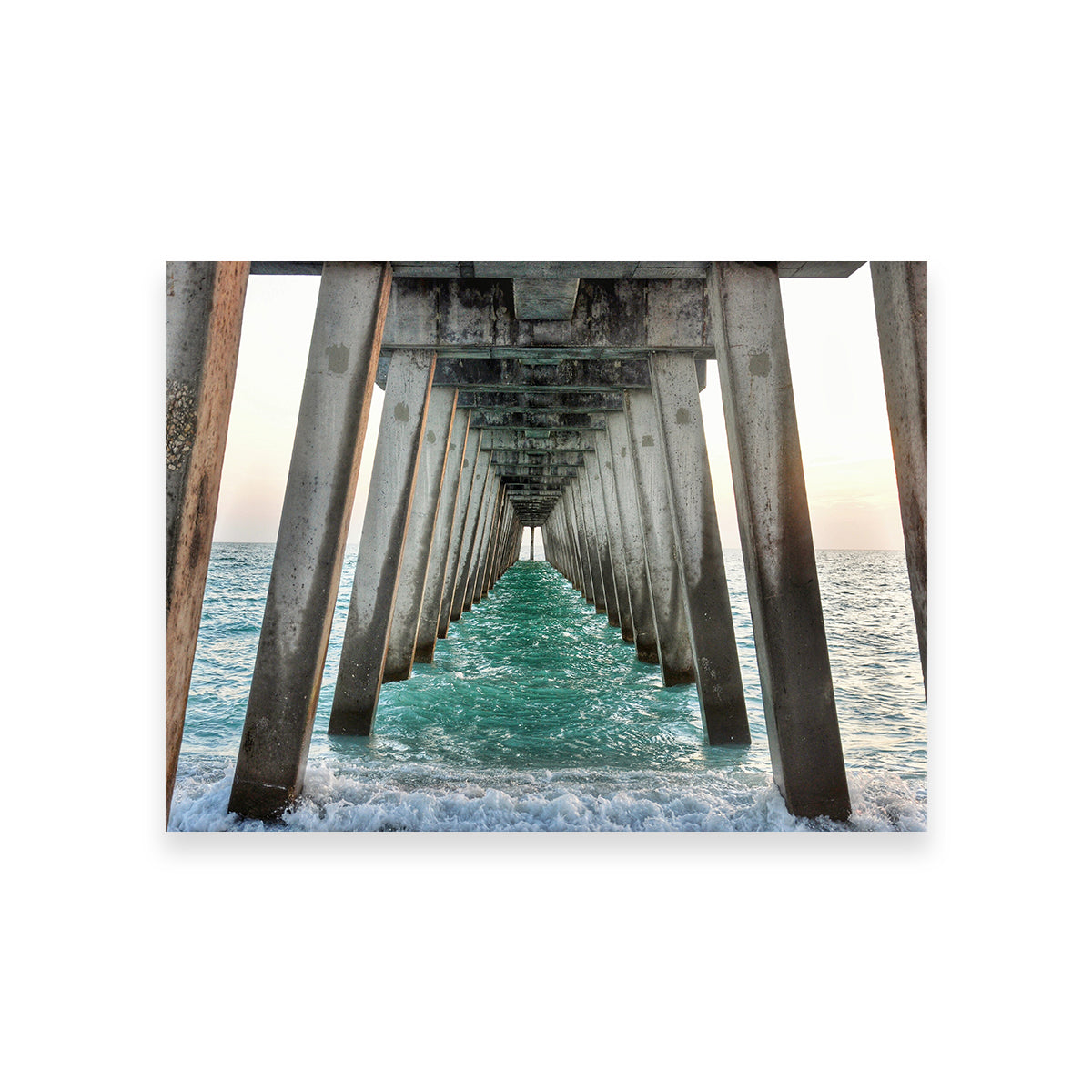 Venice Beach Pier at Sharkys On The Pier Wall Art