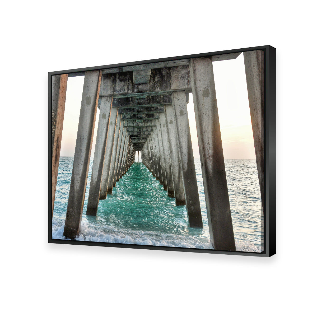 Venice Beach Pier at Sharkys On The Pier Wall Art