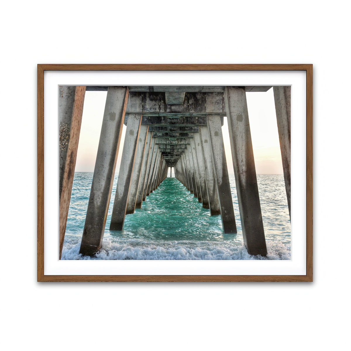 Framed Print 4x3 Walnut