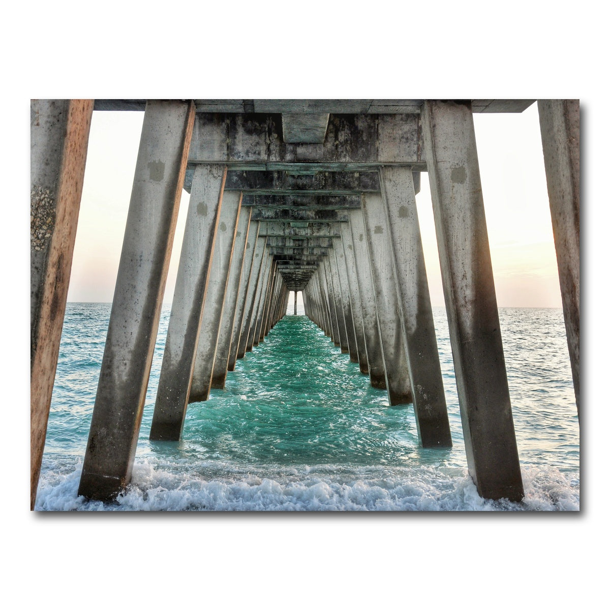 AUTO-MOCKUP WHITE | Venice Beach Pier at Sharkys On The Pier | 1 Piece | Gallery Wrap Canvas | group=4x3