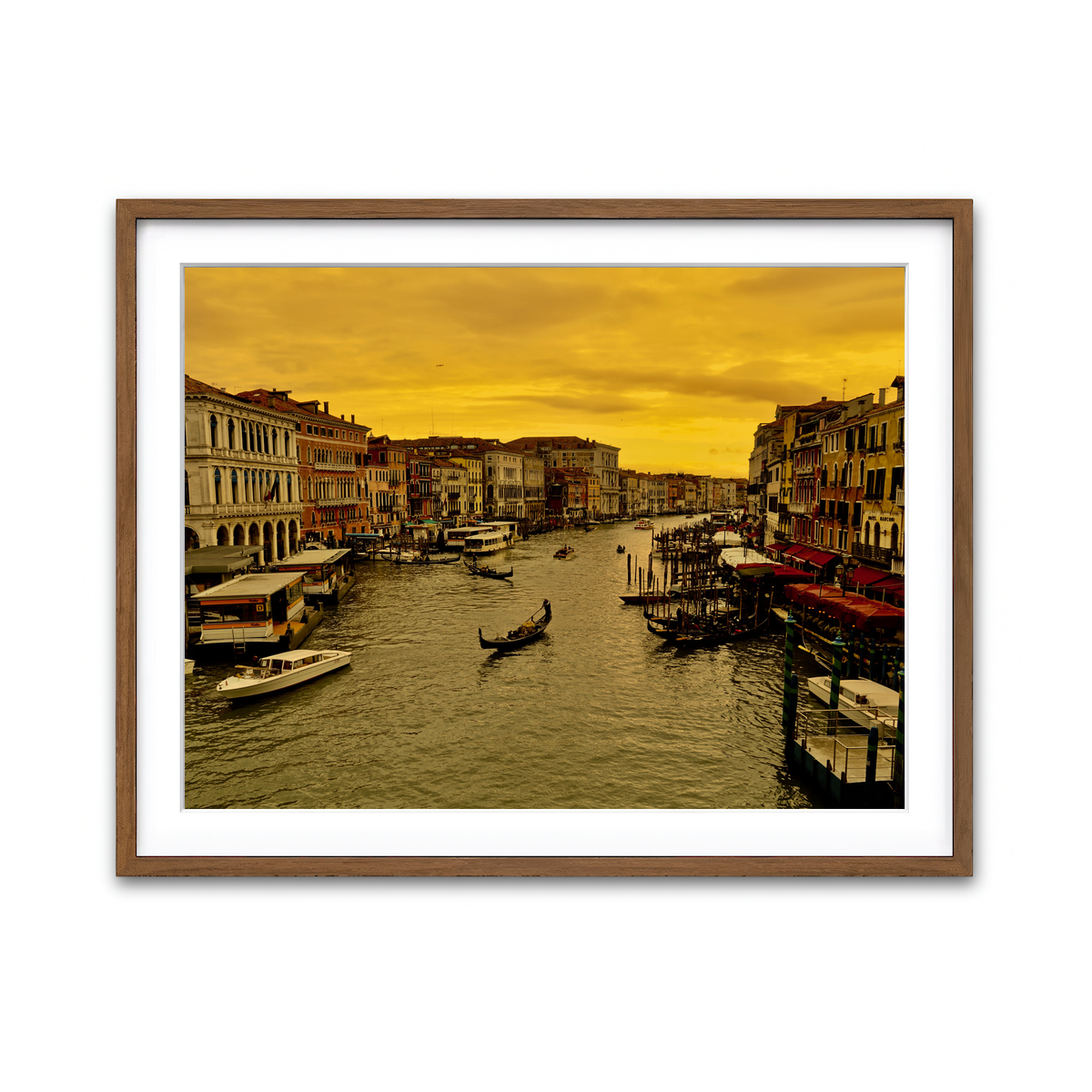 Framed Print 4x3 Walnut