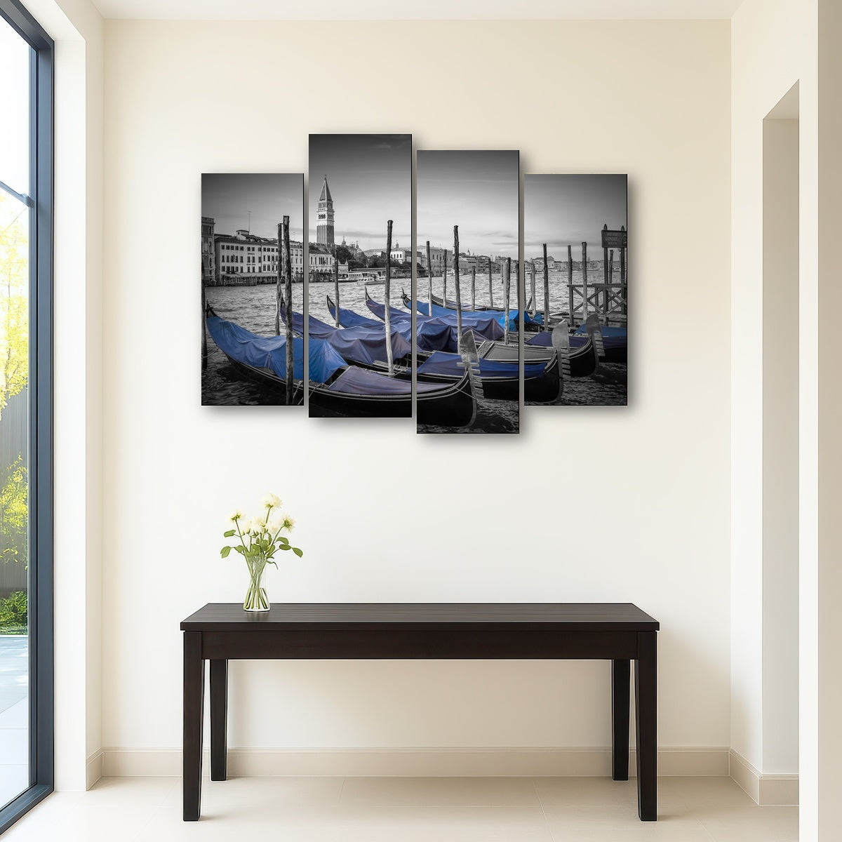 AUTO-MOCKUP ROOM | Venice Grand Canal and St Mark's Campanile