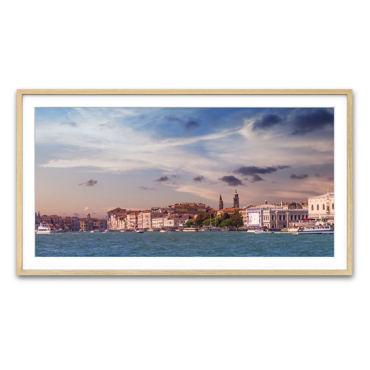 Framed Print 2x1 Natural