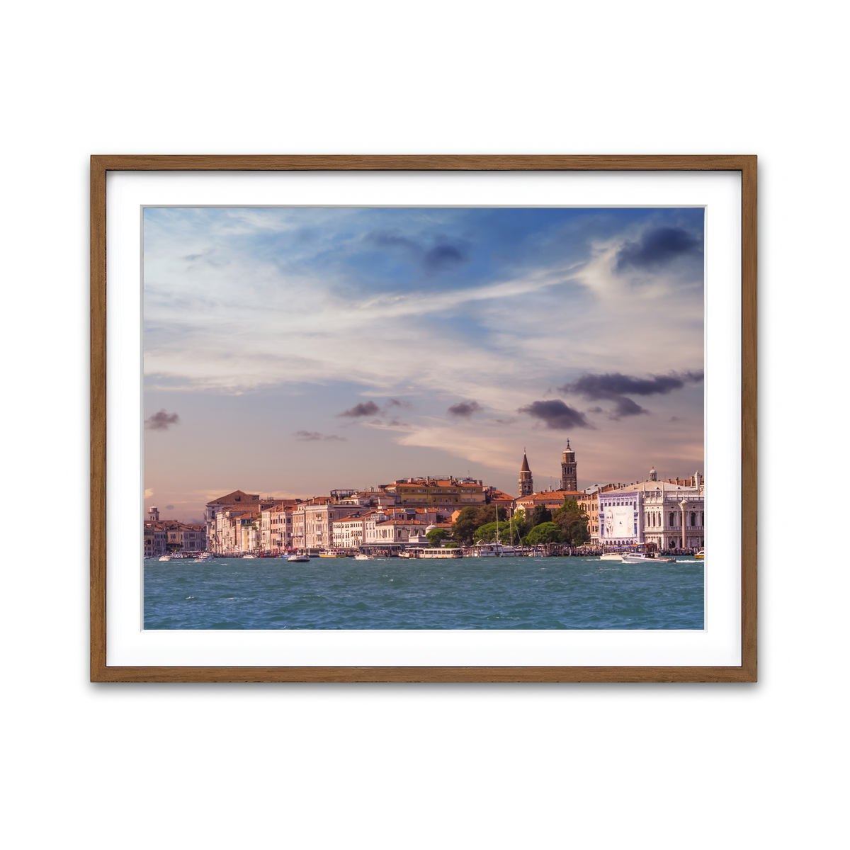 Framed Print 4x3 Walnut