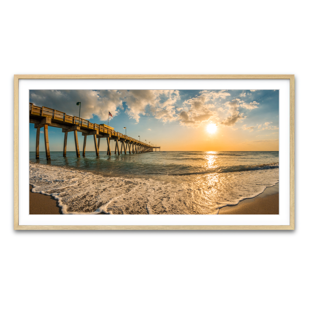 Framed Print 2x1 Natural