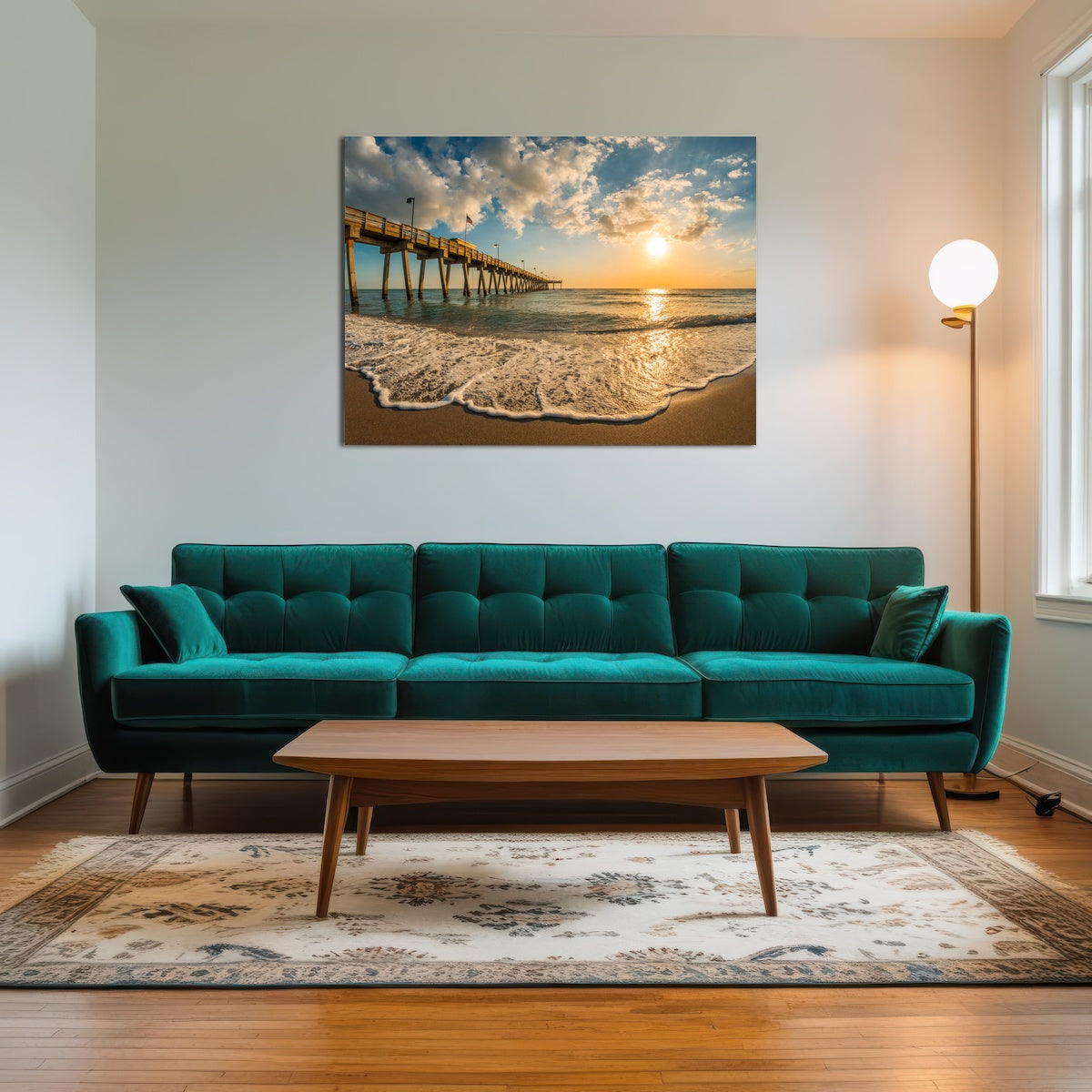 AUTO-MOCKUP ROOM | Venice Pier Sunset
