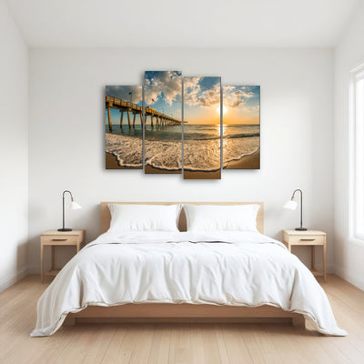 AUTO-MOCKUP ROOM | Venice Pier Sunset