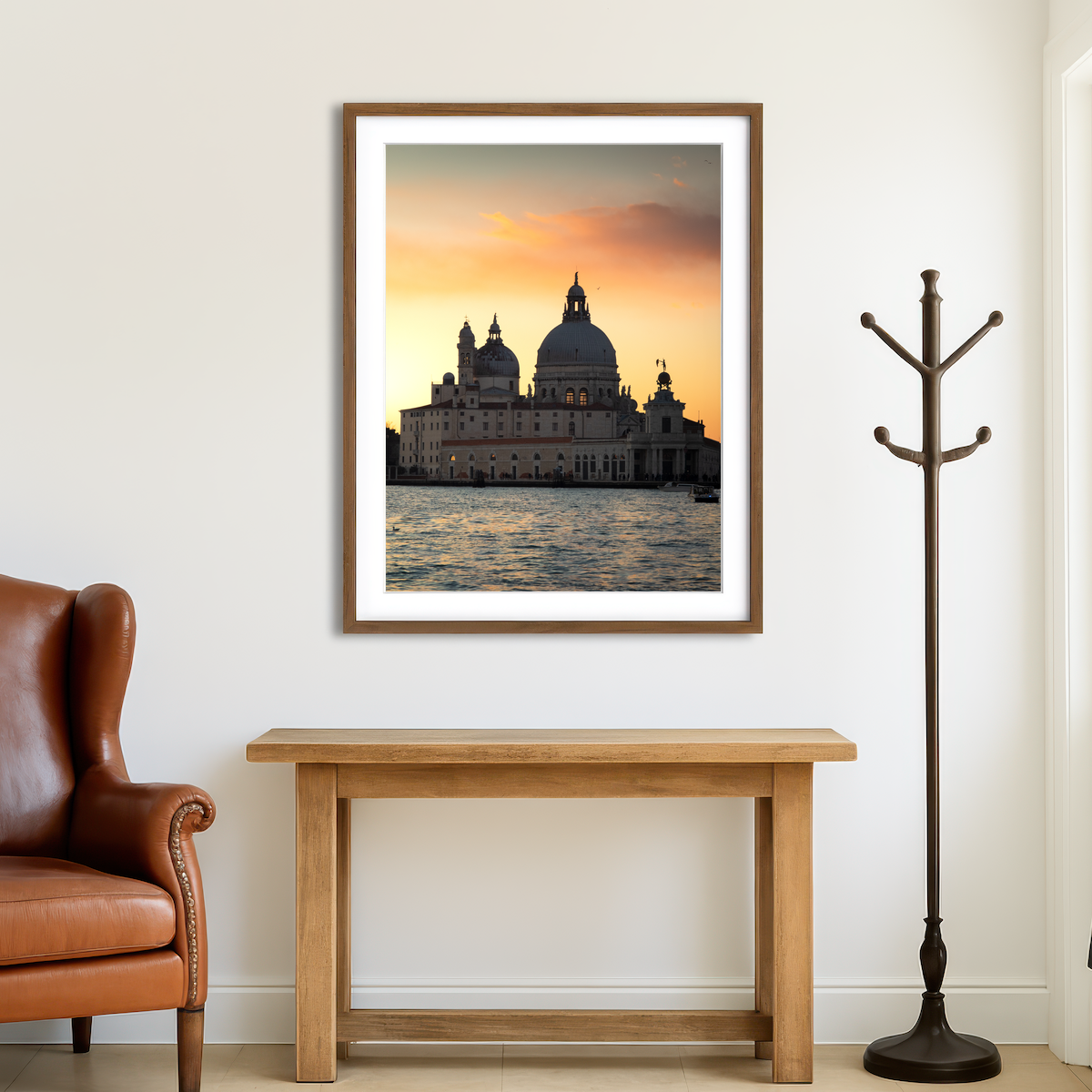AUTO-MOCKUP ROOM | Venice Sunset Wall Art