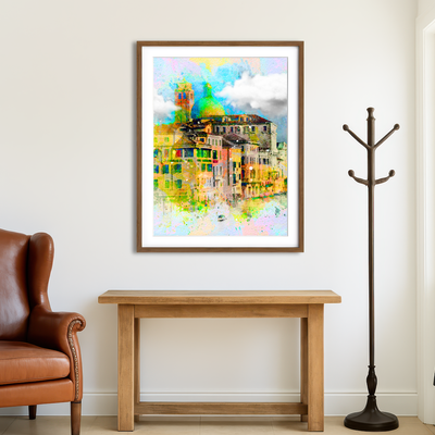 AUTO-MOCKUP ROOM | Venice Wall Art