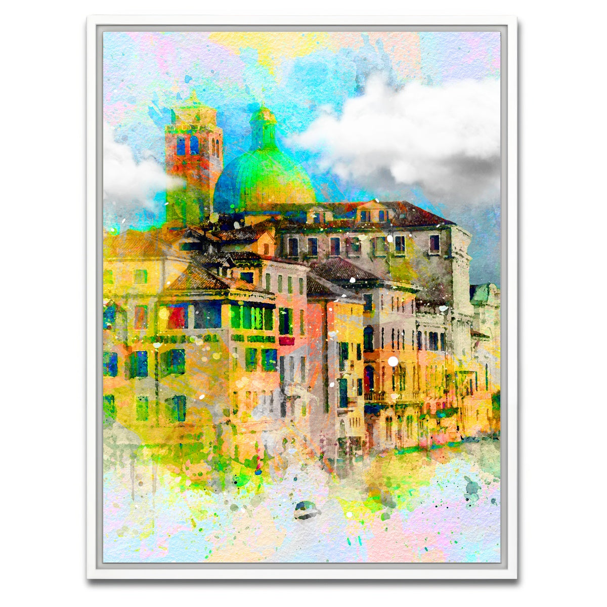 AUTO-MOCKUP WHITE | Venice | 1 Piece | White Framed Canvas | group=3x4