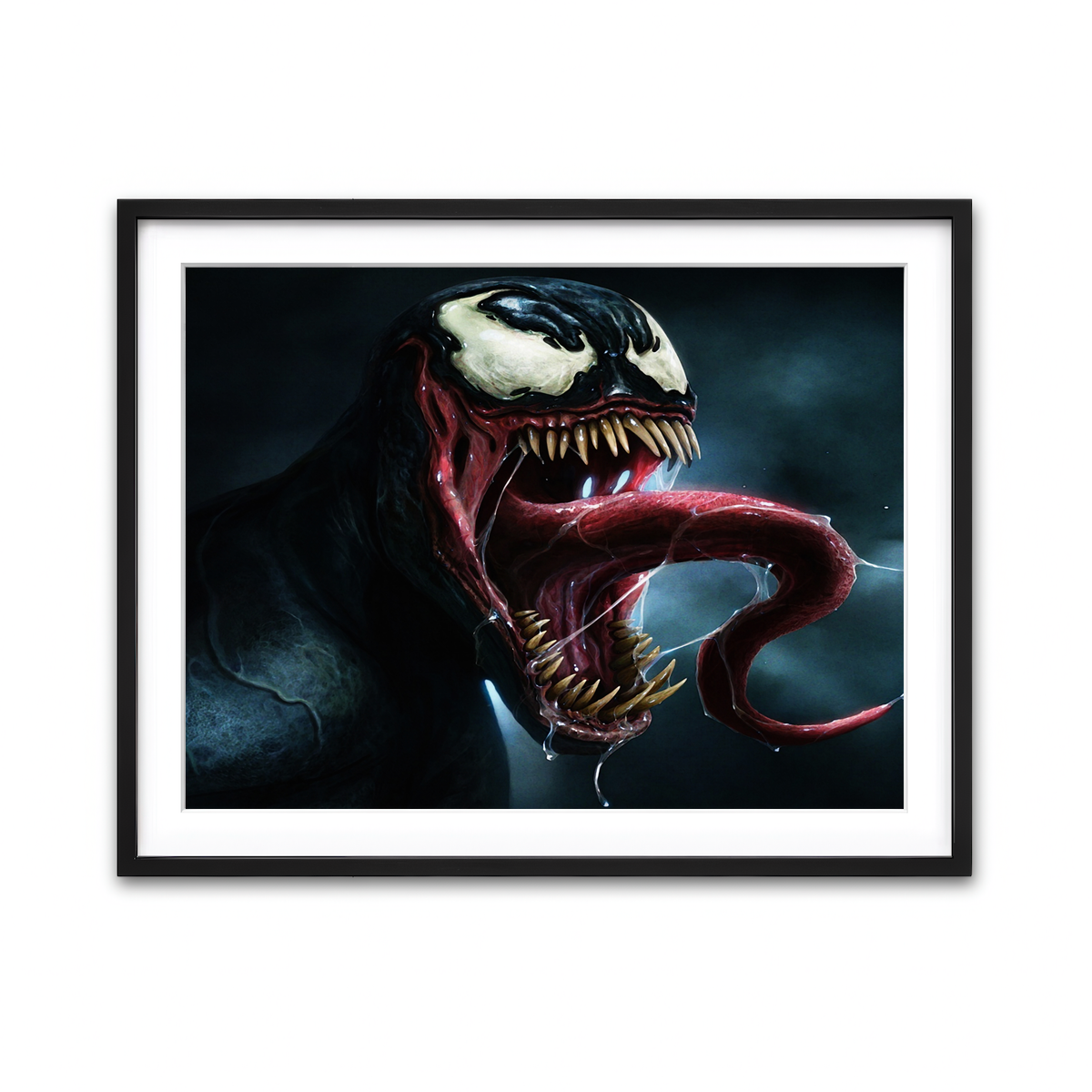 Framed Print 4x3 Black
