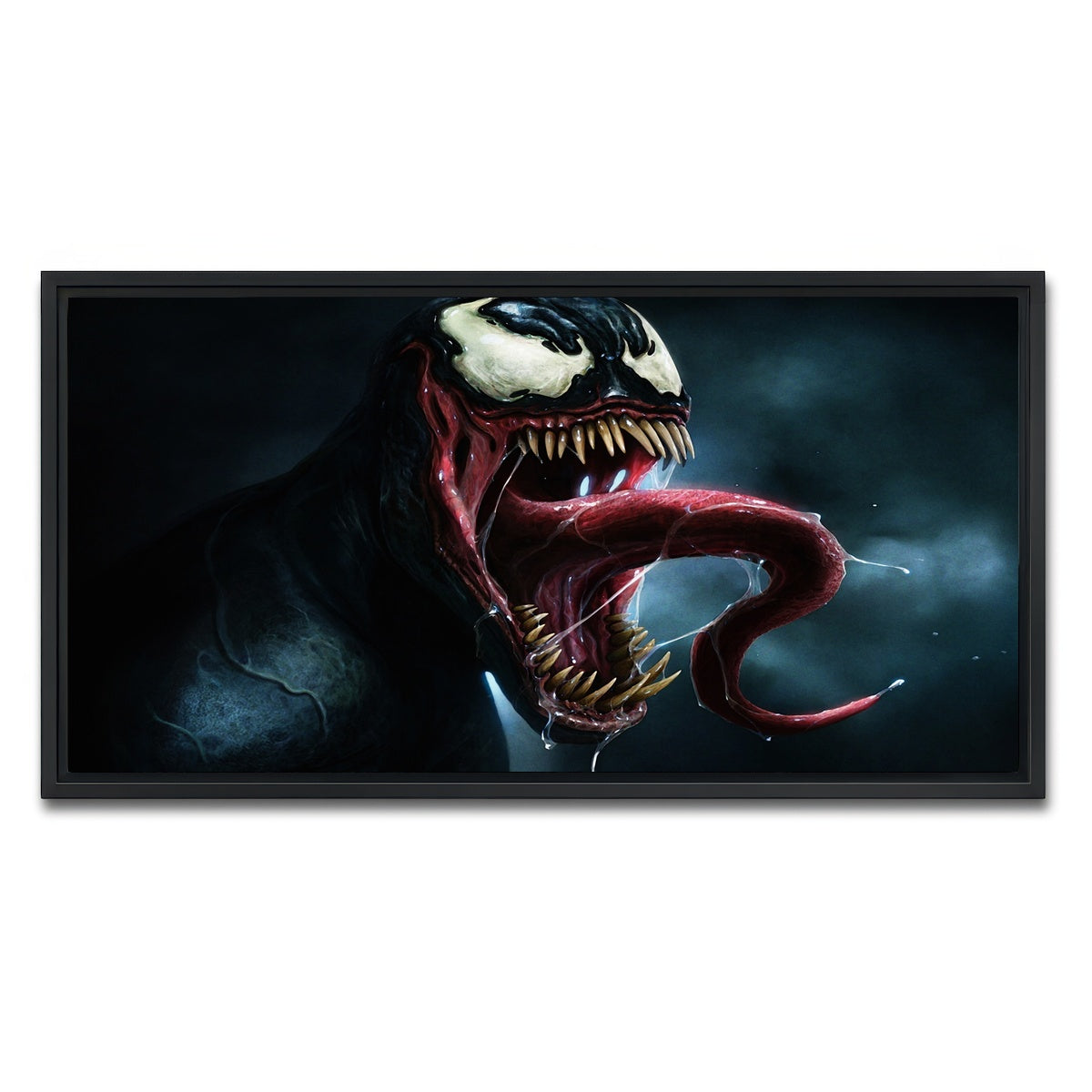 AUTO-MOCKUP WHITE | Venom | 1 Piece | Black Framed Canvas | group=2x1