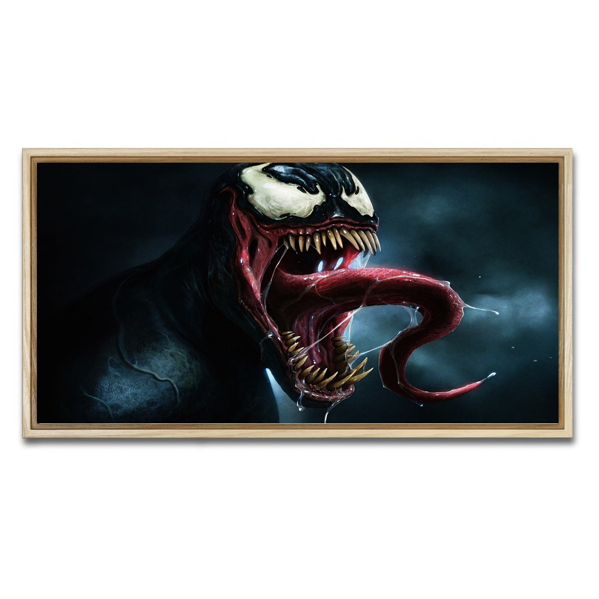 AUTO-MOCKUP WHITE | Venom | 1 Piece | Natural Framed Canvas | group=2x1