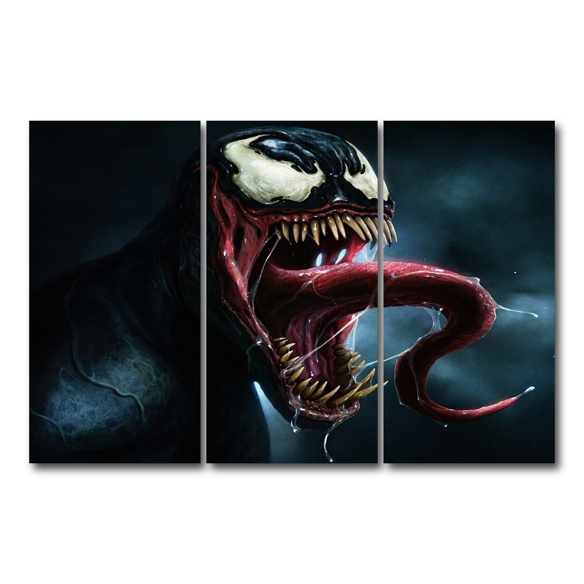 AUTO-MOCKUP WHITE | Venom | 3 Piece | Gallery Wrap Canvas | group=12x24