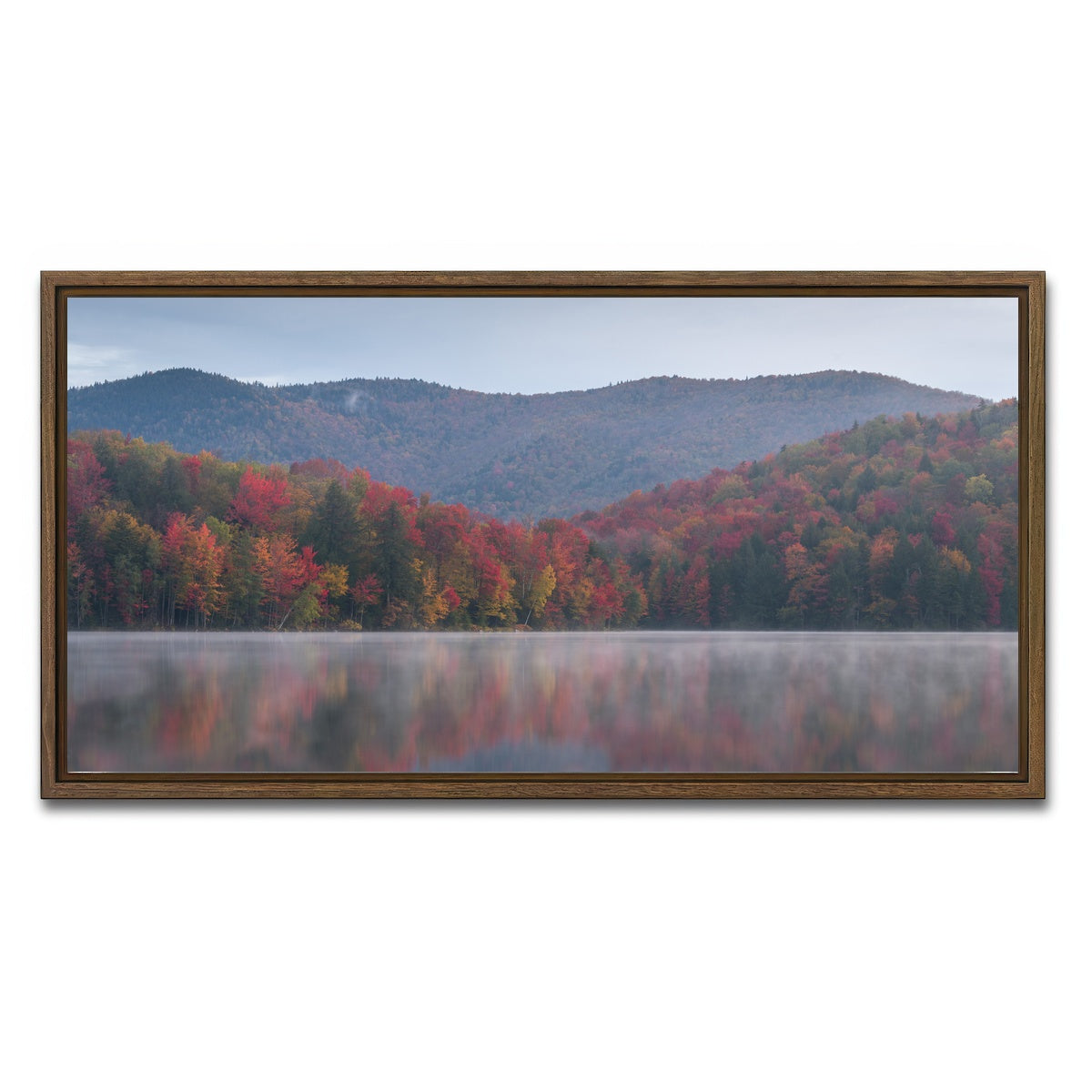 AUTO-MOCKUP WHITE | Vermont Colors | 1 Piece | Walnut Framed Canvas | group=2x1