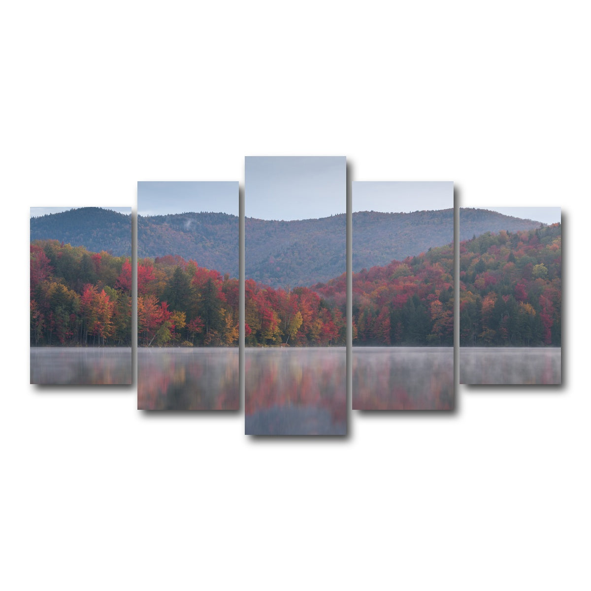 AUTO-MOCKUP WHITE | Vermont Colors | 5 Piece | Gallery Wrap Canvas | group=5_normal
