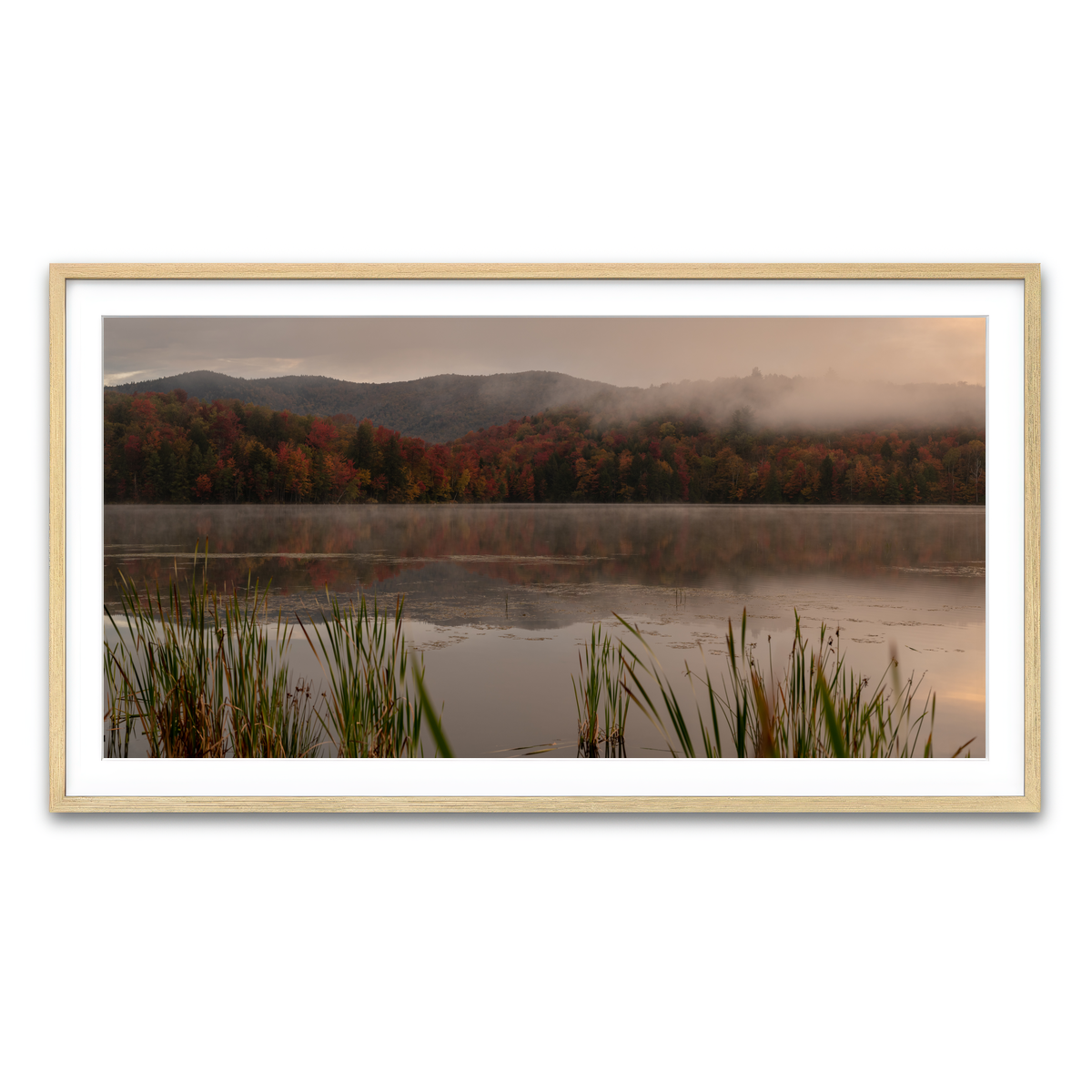 Framed Print 2x1 Natural