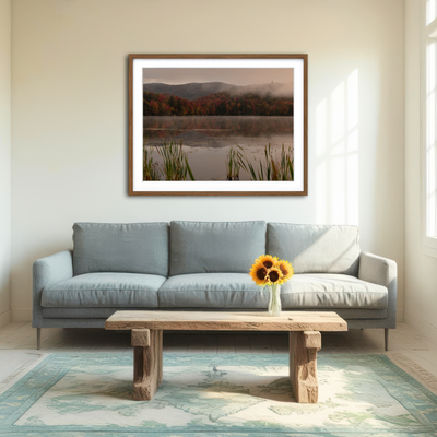 AUTO-MOCKUP ROOM | Vermont Fall Wall Art