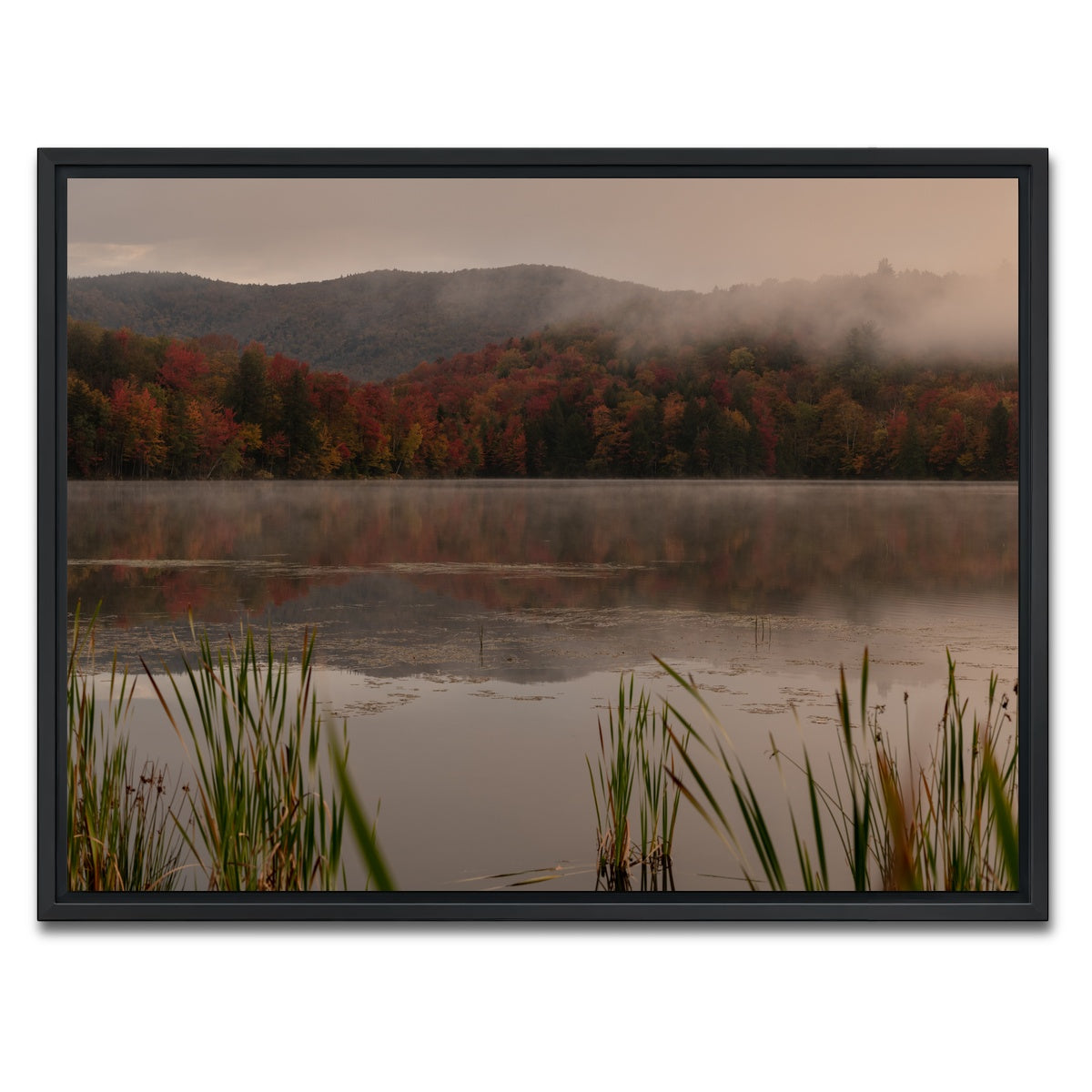AUTO-MOCKUP WHITE | Vermont Fall | 1 Piece | Black Framed Canvas | group=4x3