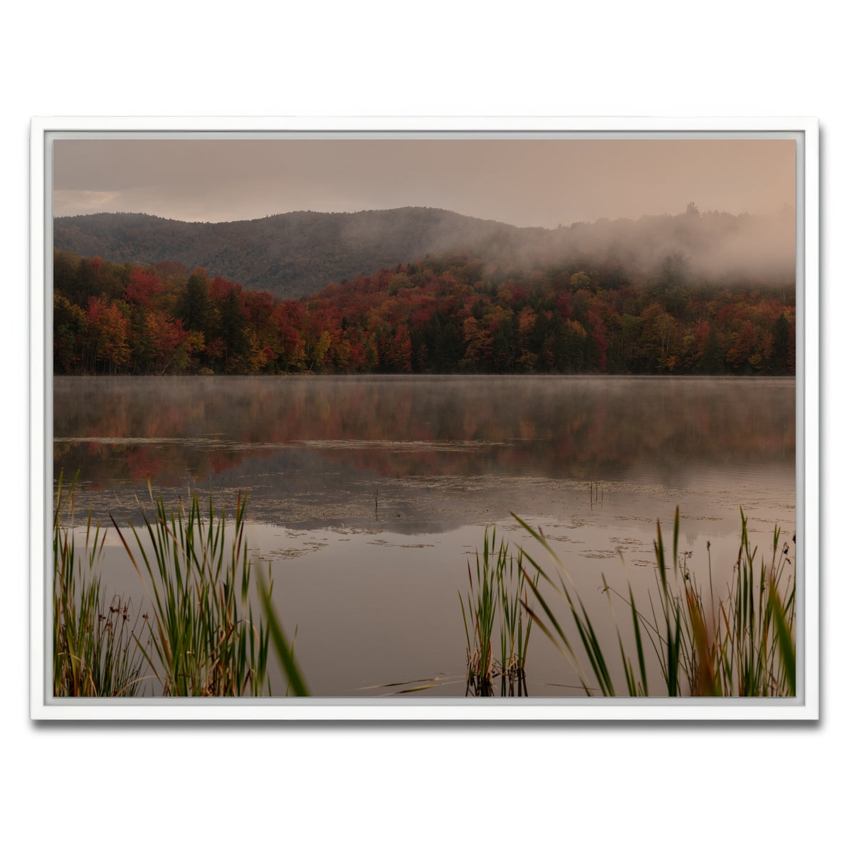 AUTO-MOCKUP WHITE | Vermont Fall | 1 Piece | White Framed Canvas | group=4x3