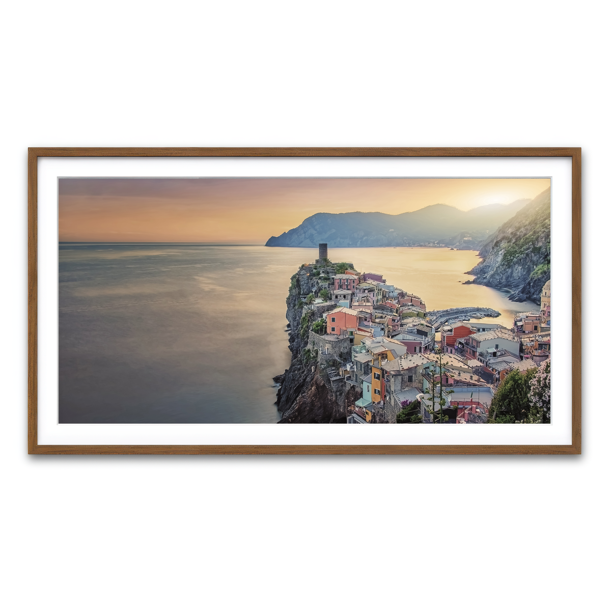 Framed Print 2x1 Walnut