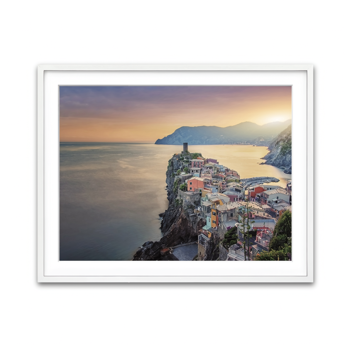 Framed Print 4x3 White