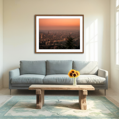 AUTO-MOCKUP ROOM | Verona Sunset Wall Art