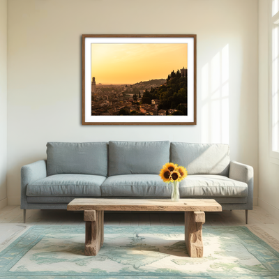 AUTO-MOCKUP ROOM | Verona Panorama Wall Art