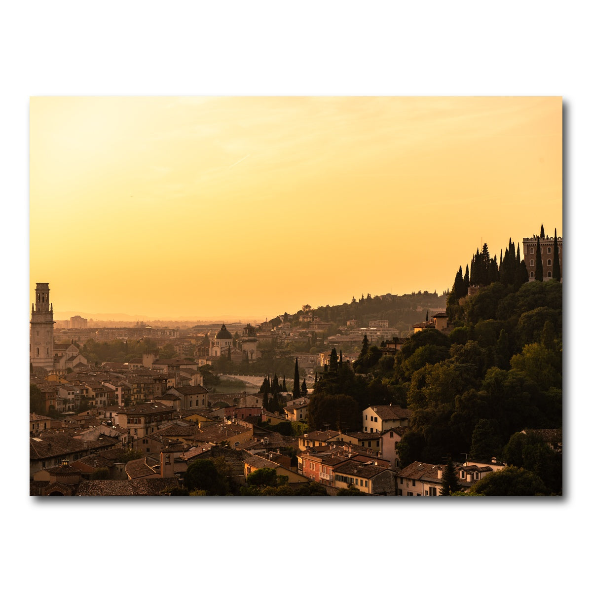 AUTO-MOCKUP WHITE | Verona panorama | 1 Piece | Gallery Wrap Canvas | group=4x3