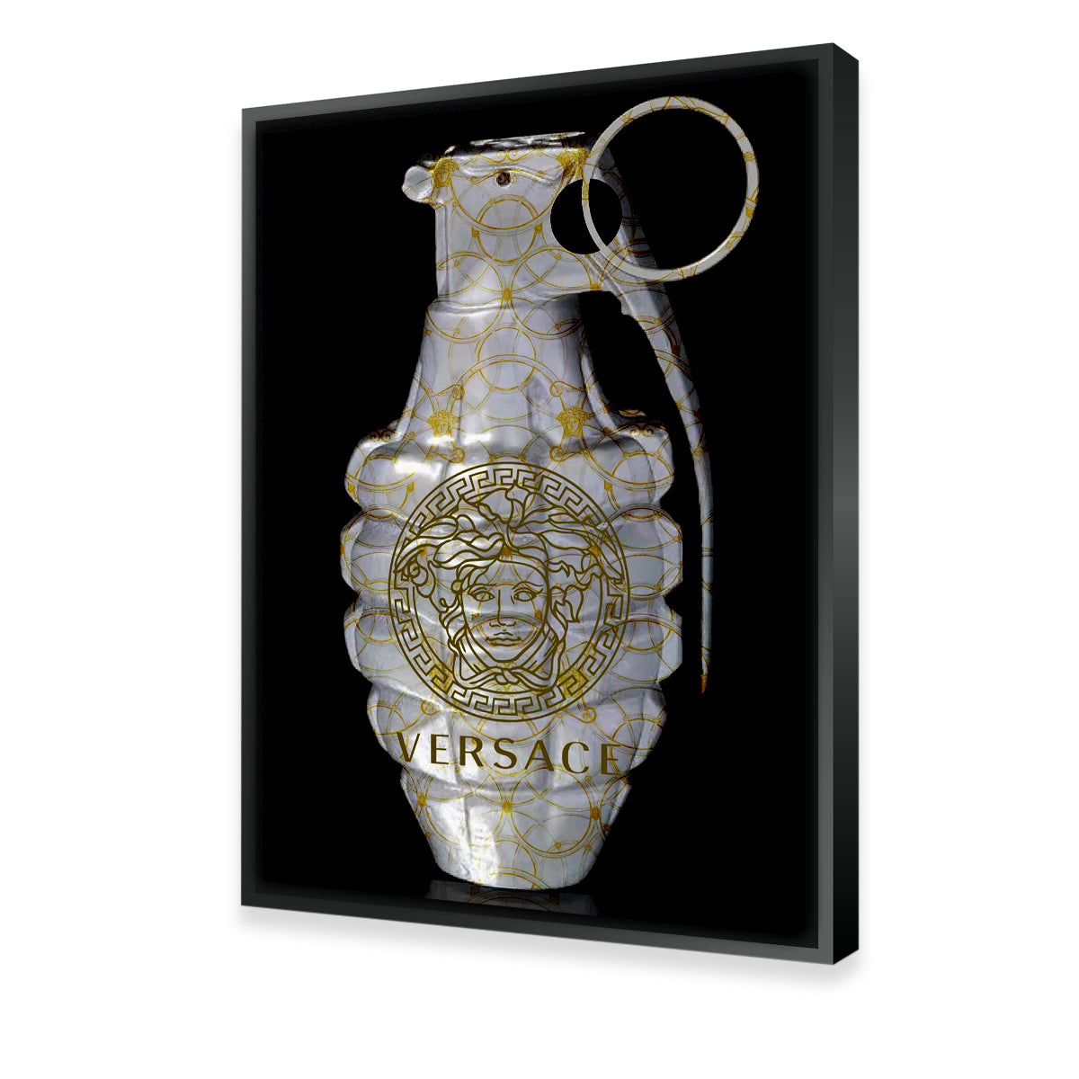 Versace Grenade Wall Art