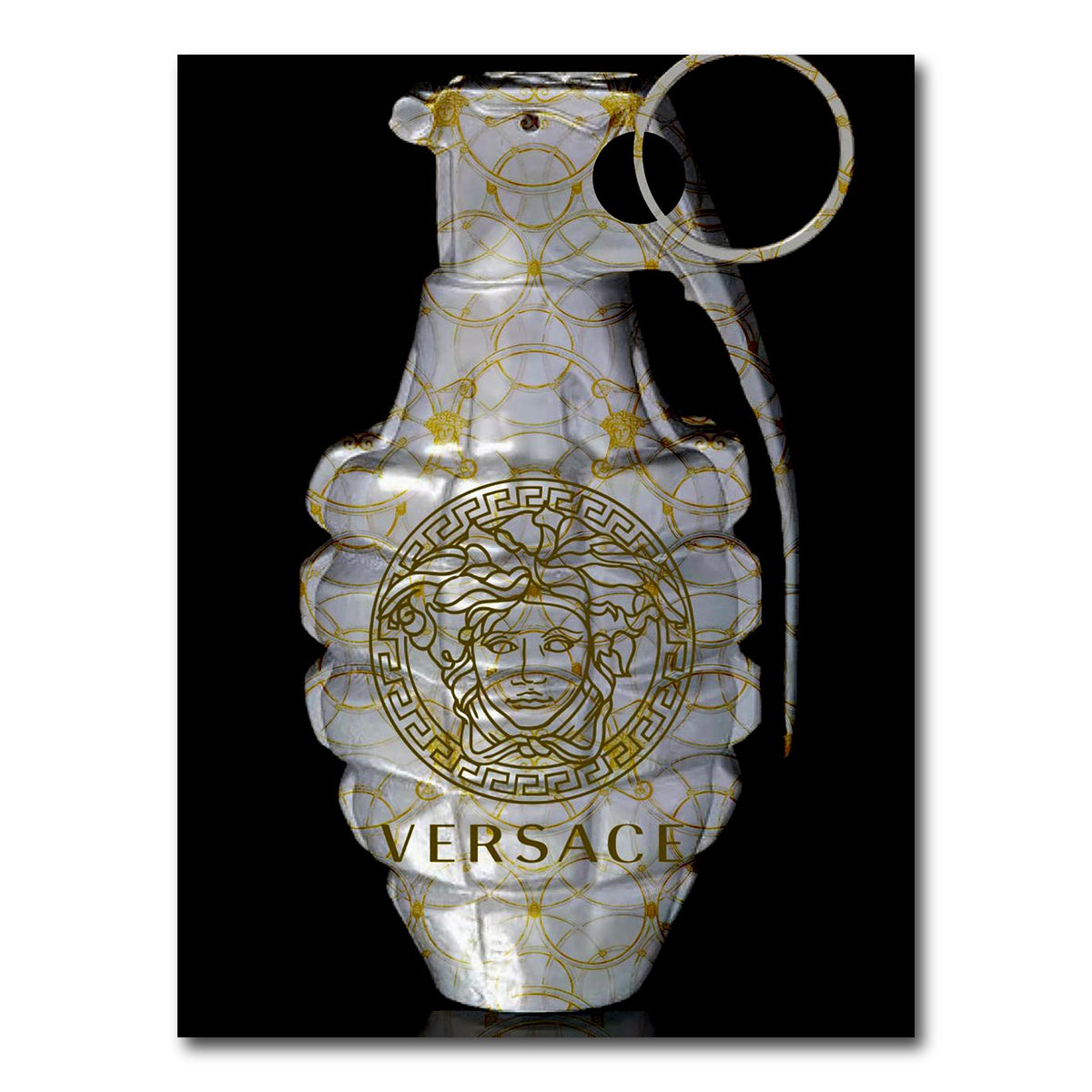 AUTO-MOCKUP WHITE | Versace Grenade | 1 Piece | Gallery Wrap Canvas | group=3x4