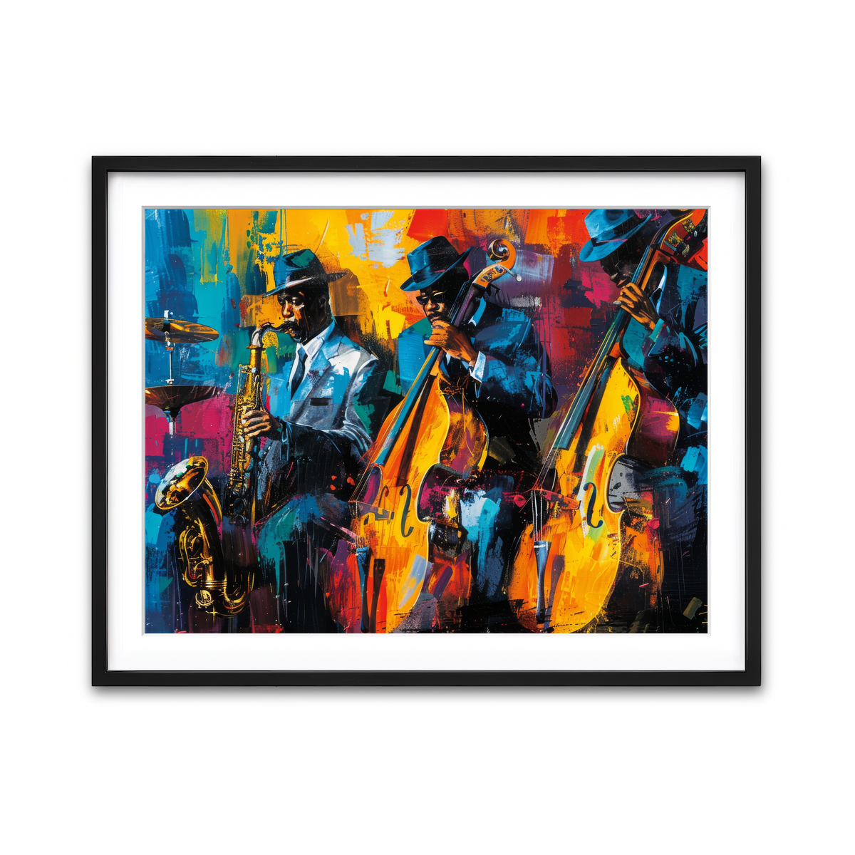 Framed Print 4x3 Black
