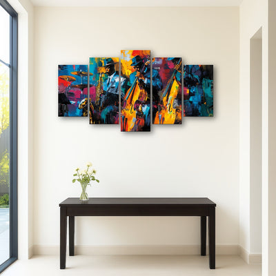 AUTO-MOCKUP ROOM | Vibrant Jazz Band