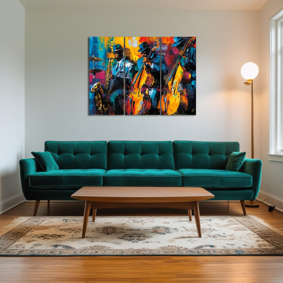 AUTO-MOCKUP ROOM | Vibrant Jazz Band