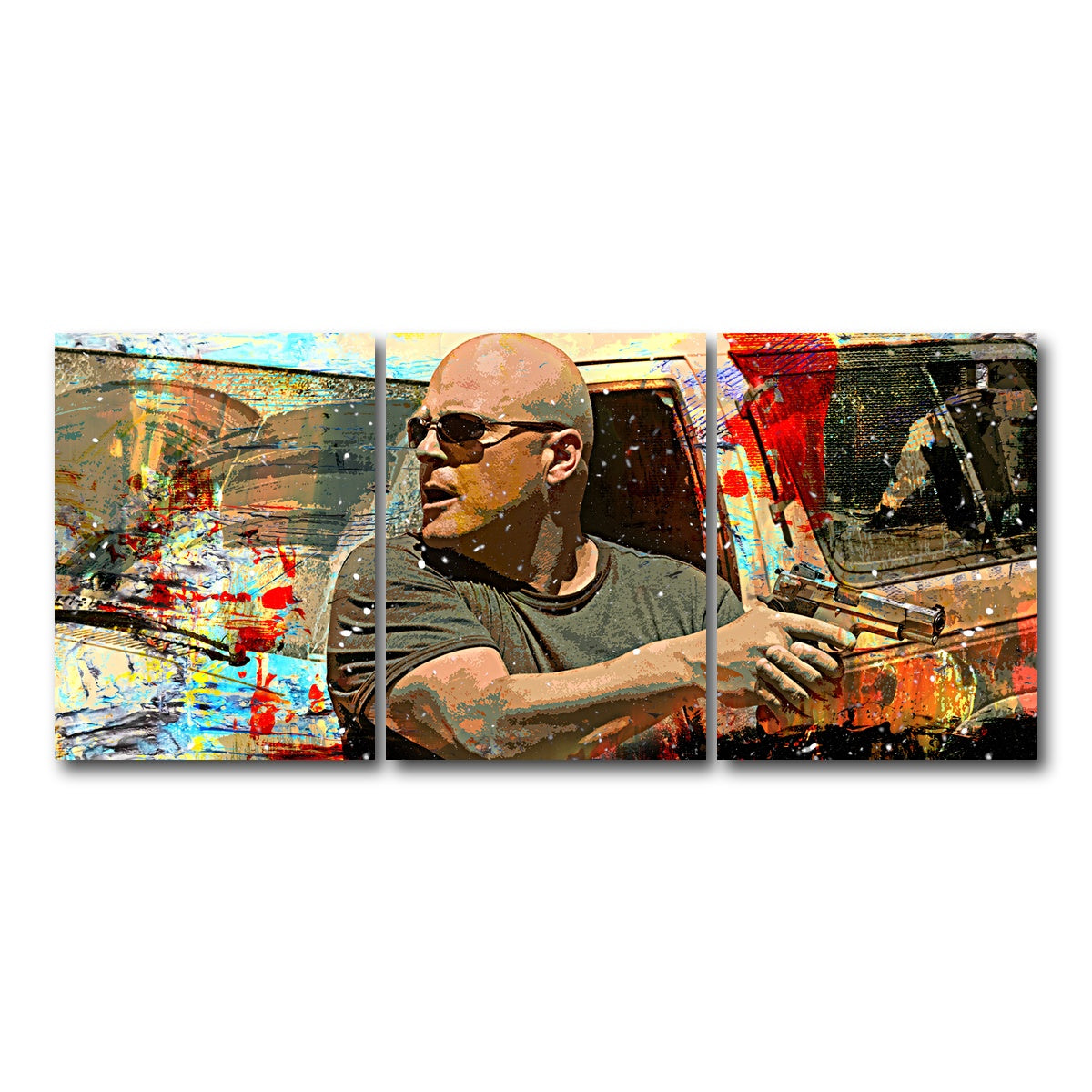 AUTO-MOCKUP WHITE | Vic Mackey | 3 Piece | Gallery Wrap Canvas | group=18x24