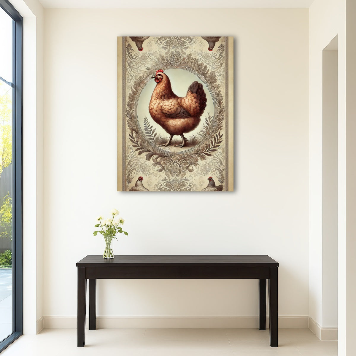 AUTO-MOCKUP ROOM | Victorian Style Chicken