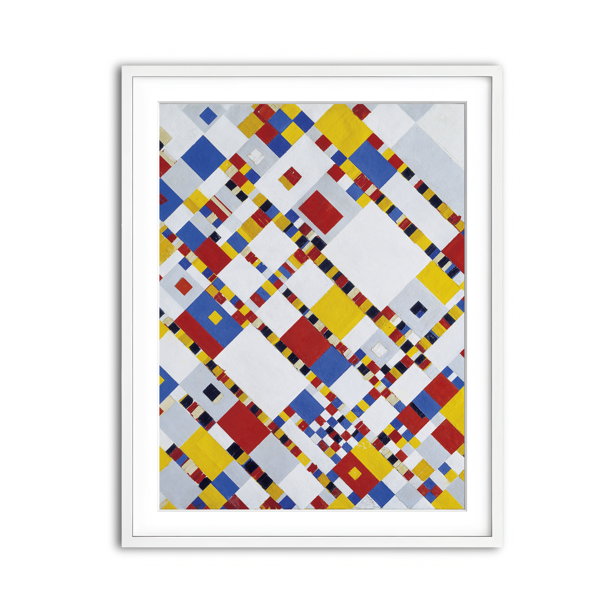 Framed Print 3x4 White
